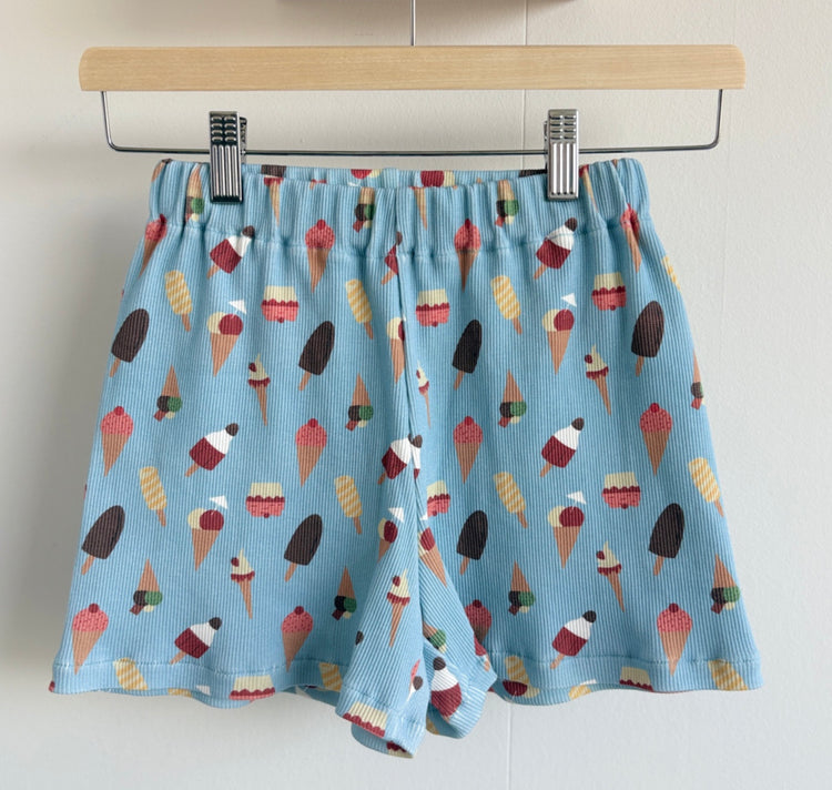 Karin Lena Schmid x Wild Sparkle - Kinder Shorts "Ice Cream"