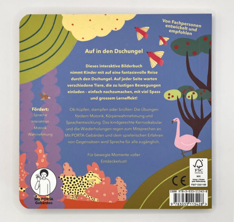 Karin Lena Schmid - Pappbilderbuch "Reise durch den Dschungel"