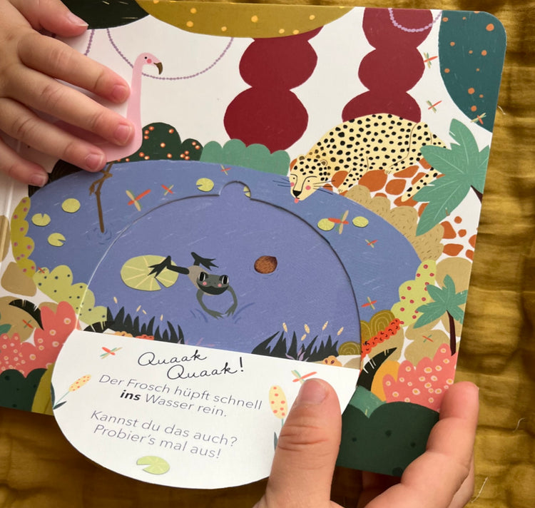 Karin Lena Schmid - Pappbilderbuch "Reise durch den Dschungel"