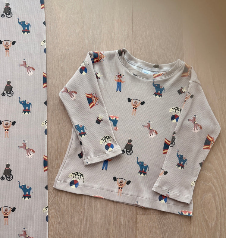 Karin Lena Schmid x Wild Sparkle - Kinder Langarm T-Shirt "Circus"