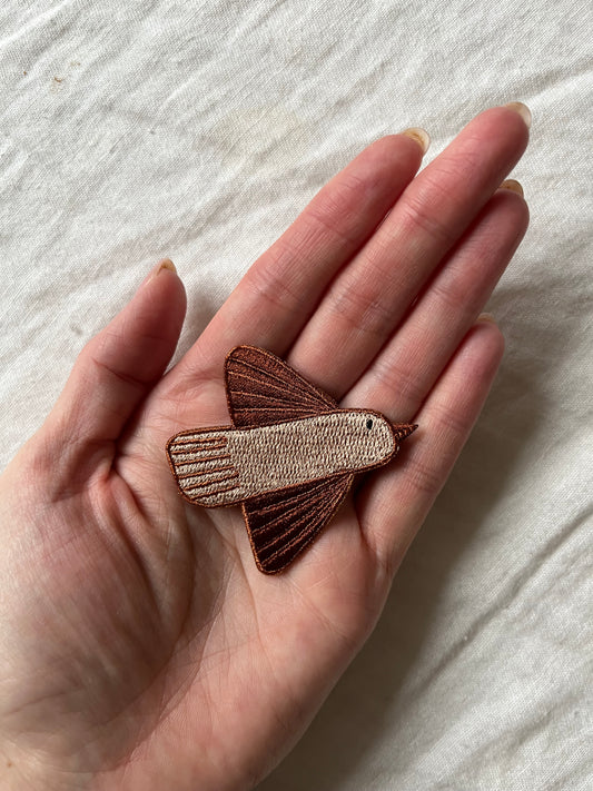 Karin Lena Schmid - Aufnäher "Vogel"