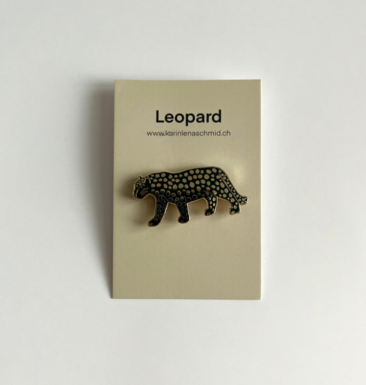 Karin Lena Schmid - Pin "Leopard"