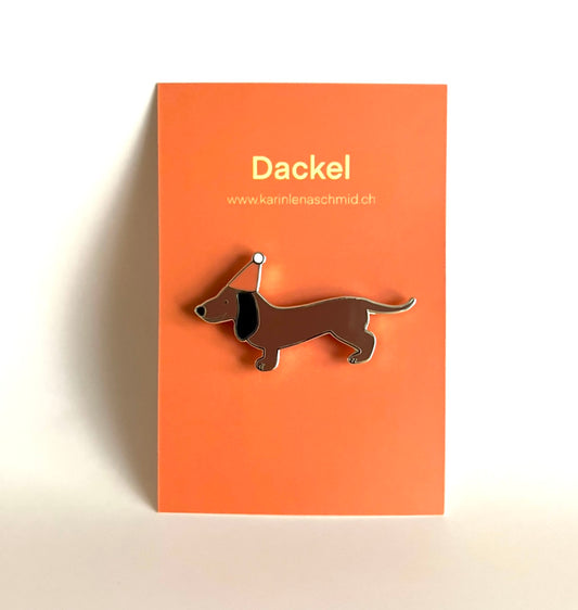 Karin Lena Schmid - Pin "Dackel"