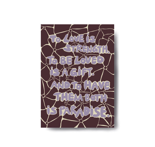 Karin Lena Schmid - Postkarte "Paradise"