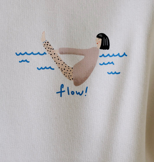 Karin Lena Schmid - Sweater "Yoga Boot"