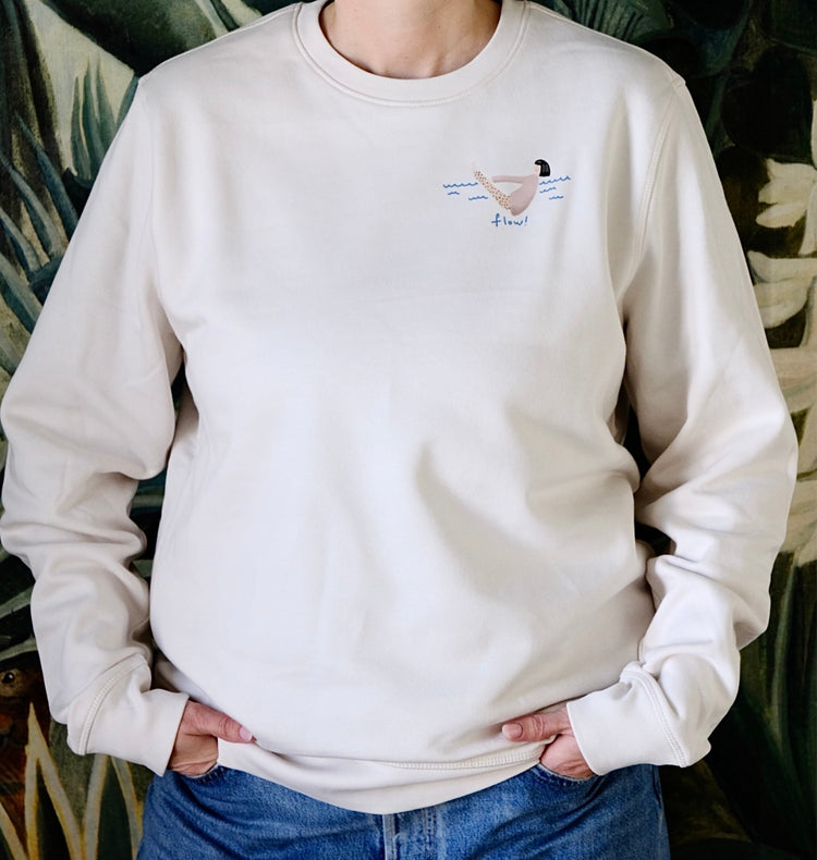 Karin Lena Schmid - Sweater "Yoga Boot"