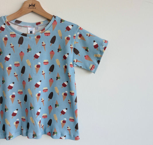Karin Lena Schmid x Wild Sparkle - Kinder T-Shirt "Ice Cream"