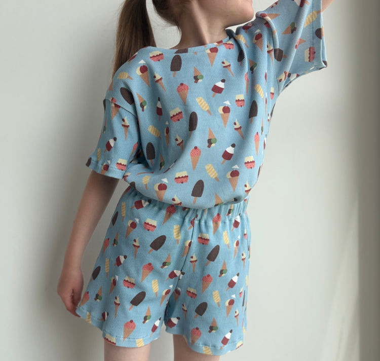 Karin Lena Schmid x Wild Sparkle - Kinder T-Shirt "Ice Cream"