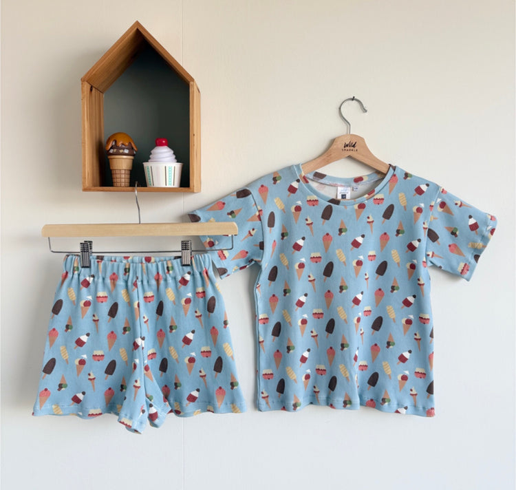 Karin Lena Schmid x Wild Sparkle - Kinder T-Shirt "Ice Cream"