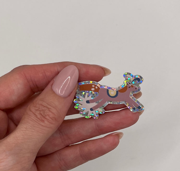 Karin Lena Schmid - Autocollant « Star Pony »