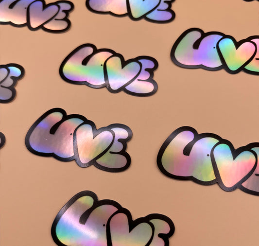 Karin Lena Schmid - Sticker "Love"