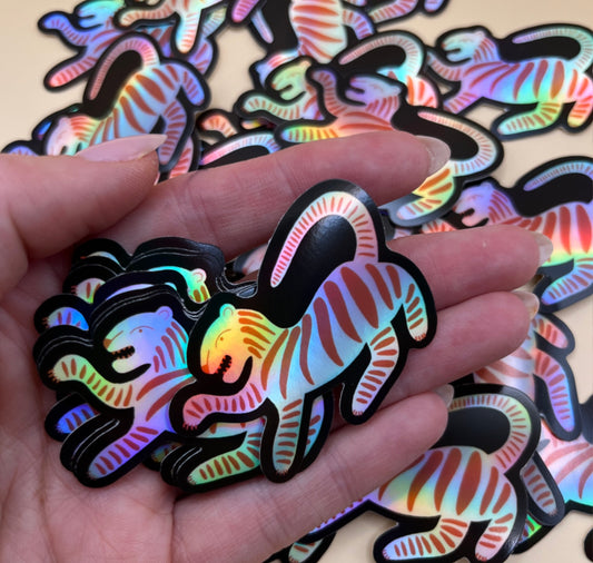 Karin Lena Schmid - Sticker "Tiger"