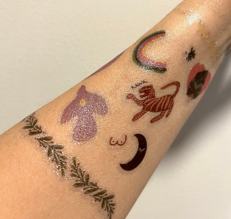 Karin Lena Schmid - Temporäre Tattoos "Empowerment"