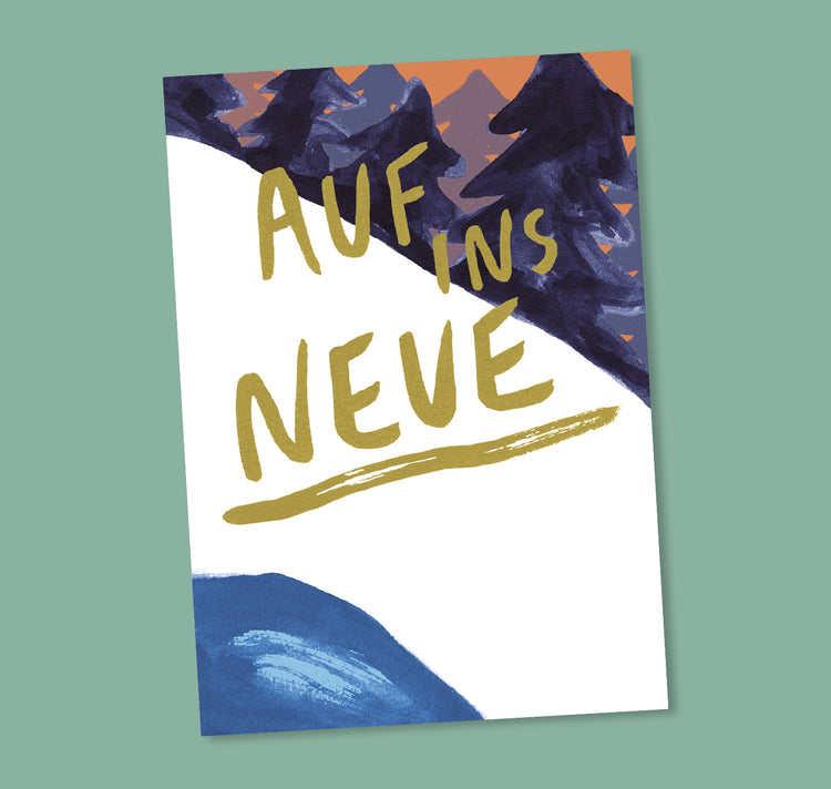 Fabienne Rodel - Postkarte "Neuanfang"
