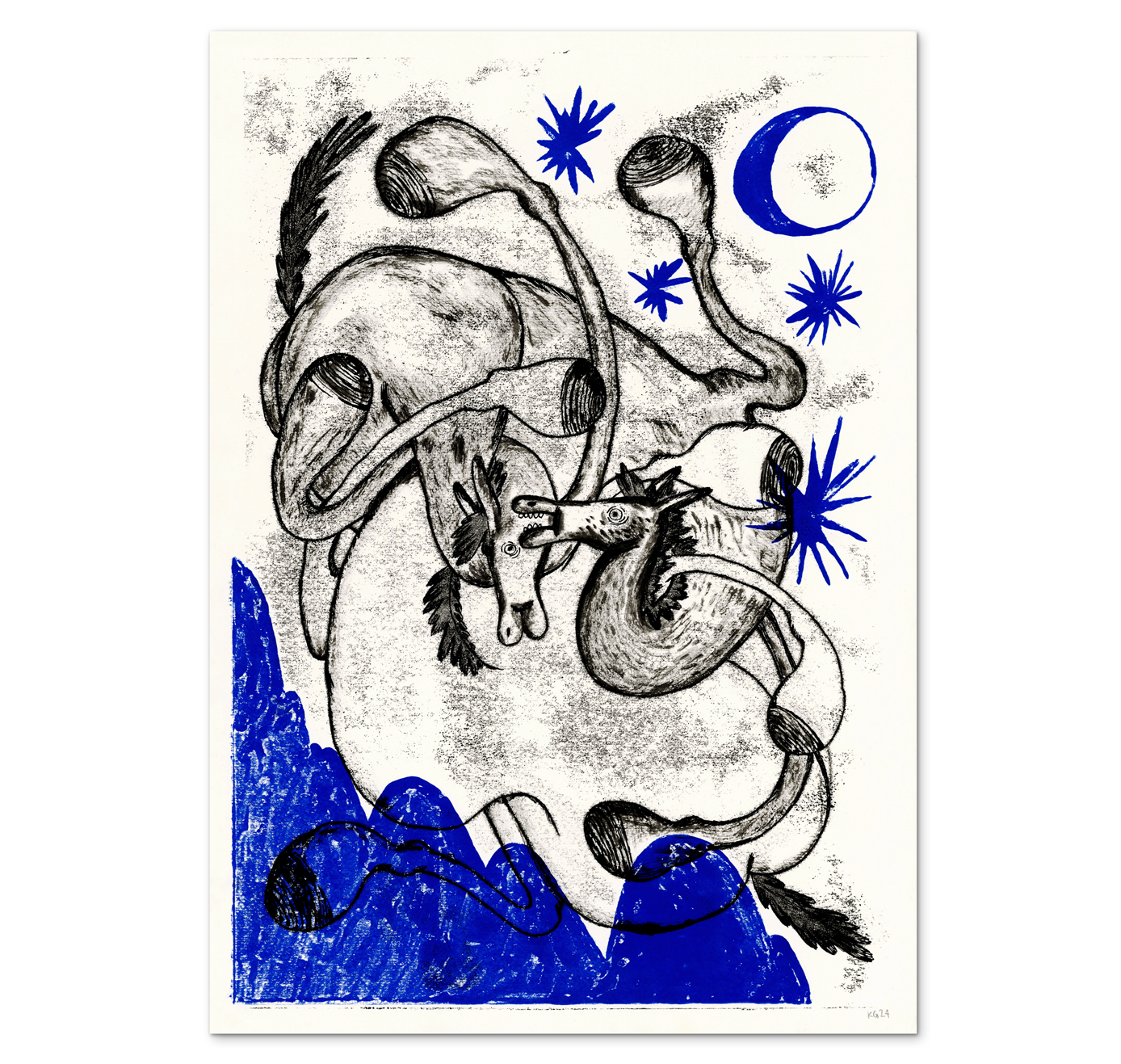 Klub Galopp - Original "Pferde bei Nacht"
