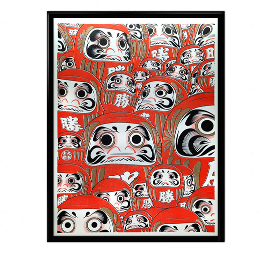 Kristell Silva Tancun - Poster A3 "Daruma"