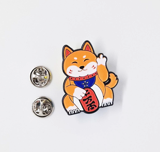 Kristell Silva Tancun - Pin "Shiba Fuck"