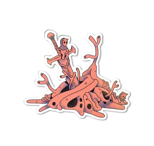 Kritzelbauer – Sticker "Excalibur"