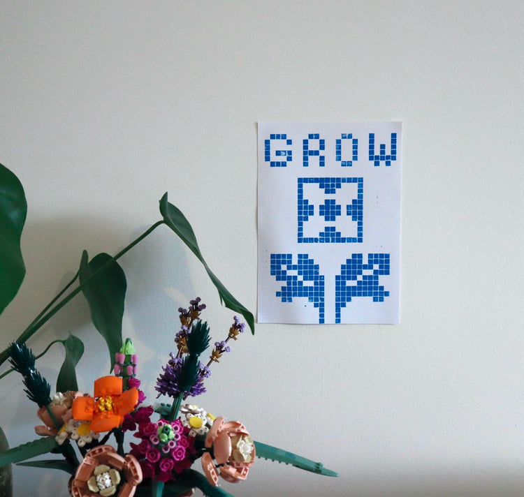 Willio Studio -  Lego Print "grow"
