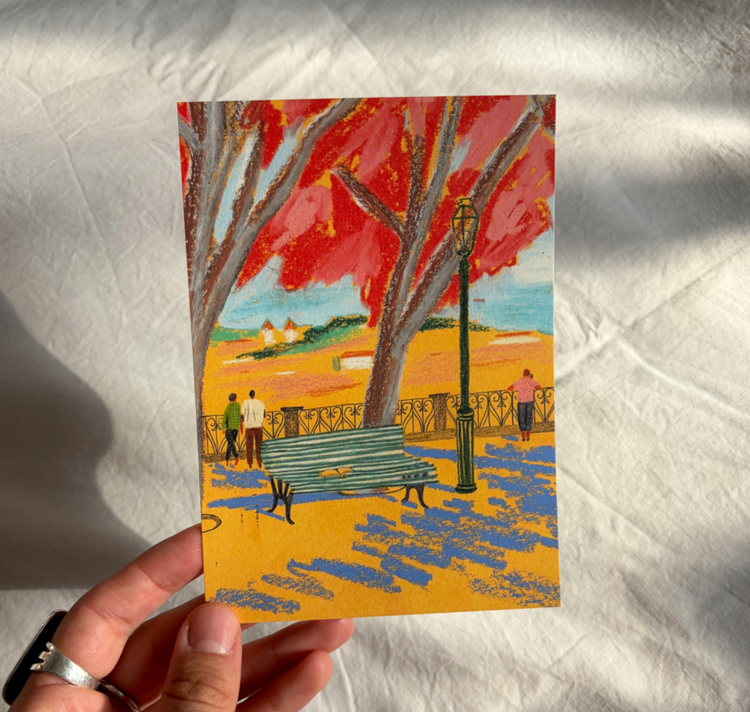 Lena Studer - Postkarte "Lissabon"