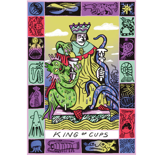 Luigi Olivadoti - Plakat "King of Cups"