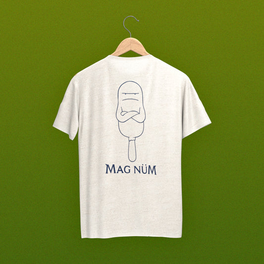 Olivier Samter - T-Shirt "Mag nüm" (hellgrau)