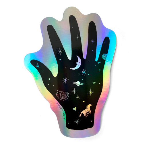 Lina Müller - Sticker "Magical Hands"