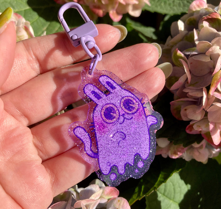 Mavie Steffanina - Portachiavi "GHOST KITTY" 