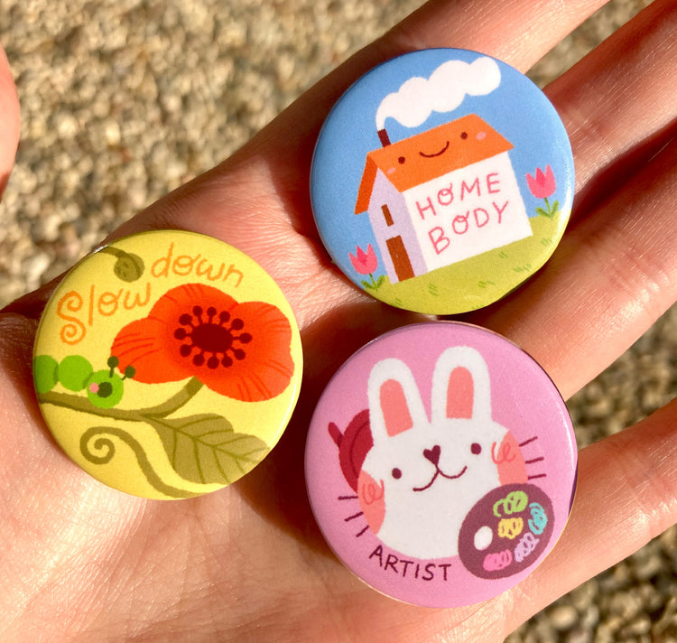 Mavie Steffanina - Pin "SLOW LIFE PACK"