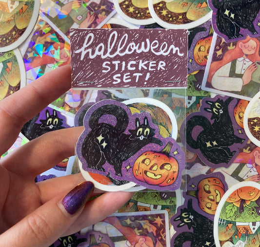 Mavie Steffanina - Sticker set "Spooky Pack" 