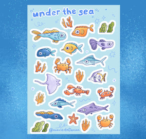 Mavie Steffanina - Stickers "UNDER THE SEA"