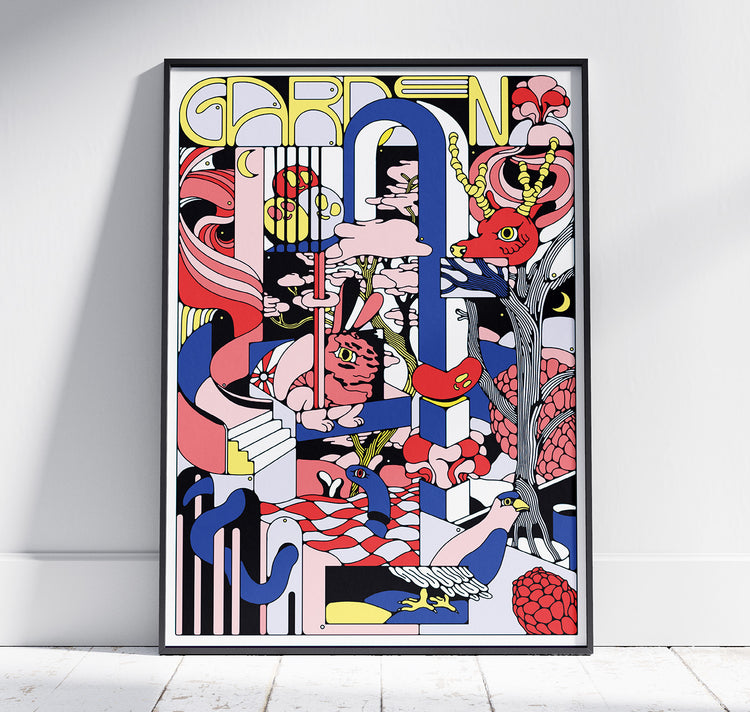 Melanie Grauer - Plakat "Garden"