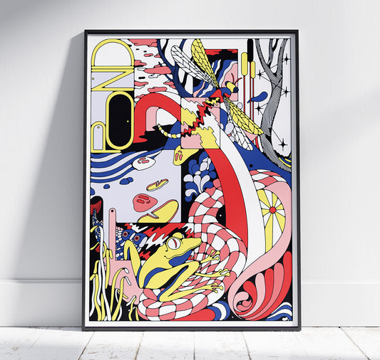 Melanie Grauer - Plakat "Pond"