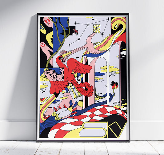 Melanie Grauer - Plakat "Sky"