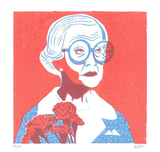 Meret Glausen - Plakat "Lady"