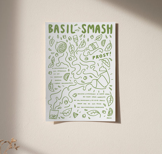 Mucks - Poster "Basil Smash" 