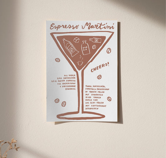 Mucks - Poster "Espresso Martini" 