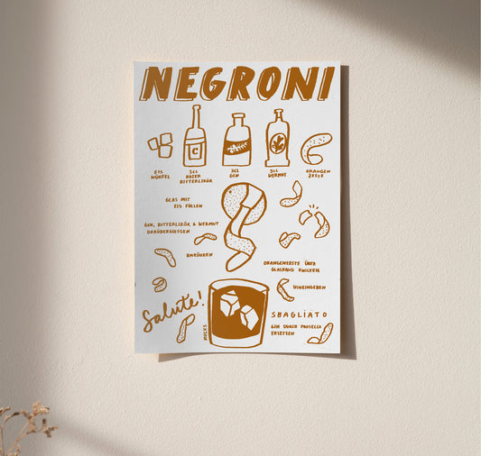 Mucks - Poster "Negroni" 