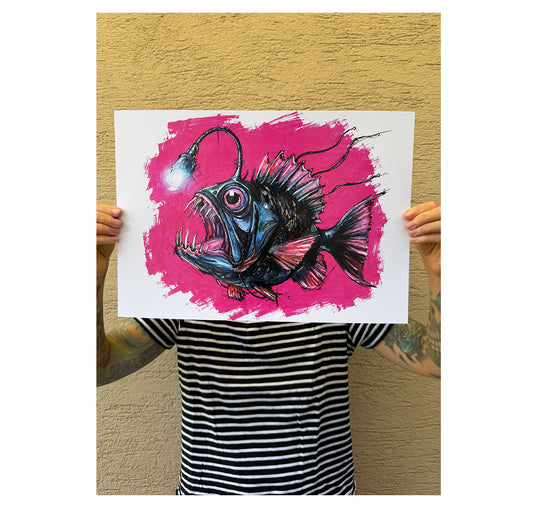 MYLLUA - Karte oder Plakat "Der Selbstblender"