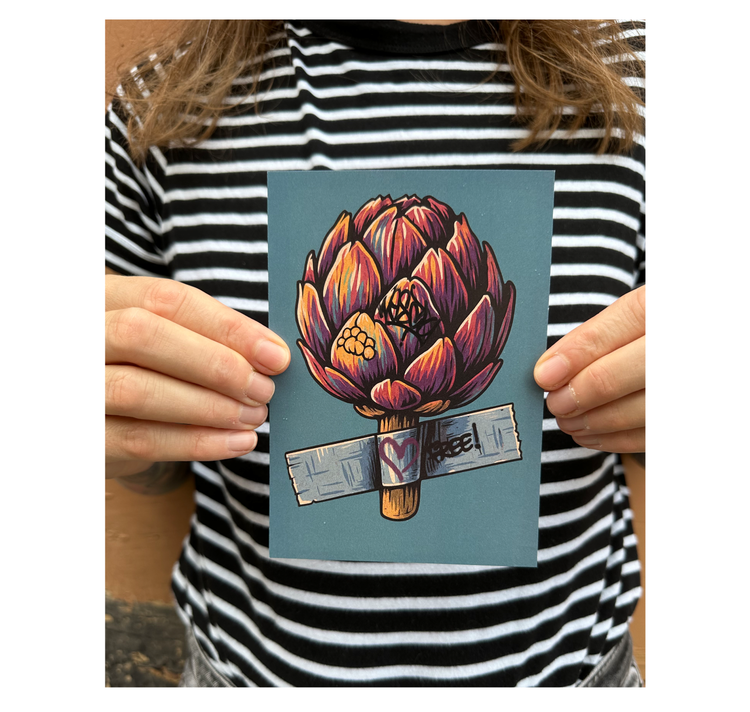 MYLLUA - Karte oder Plakat "Antischocke"