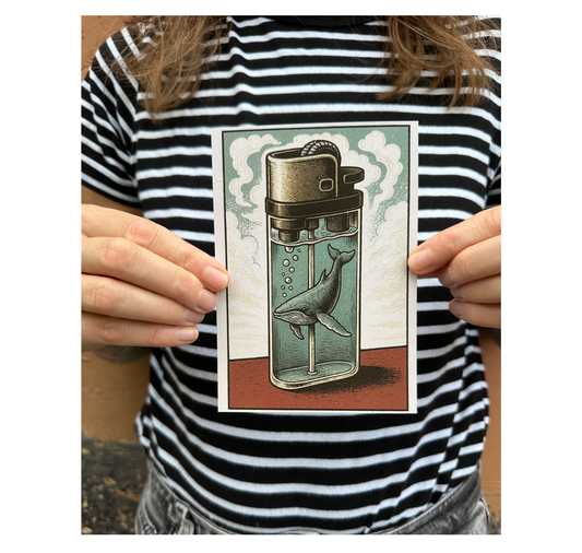 MYLLUA - Karte oder Plakat "Gaslighting"