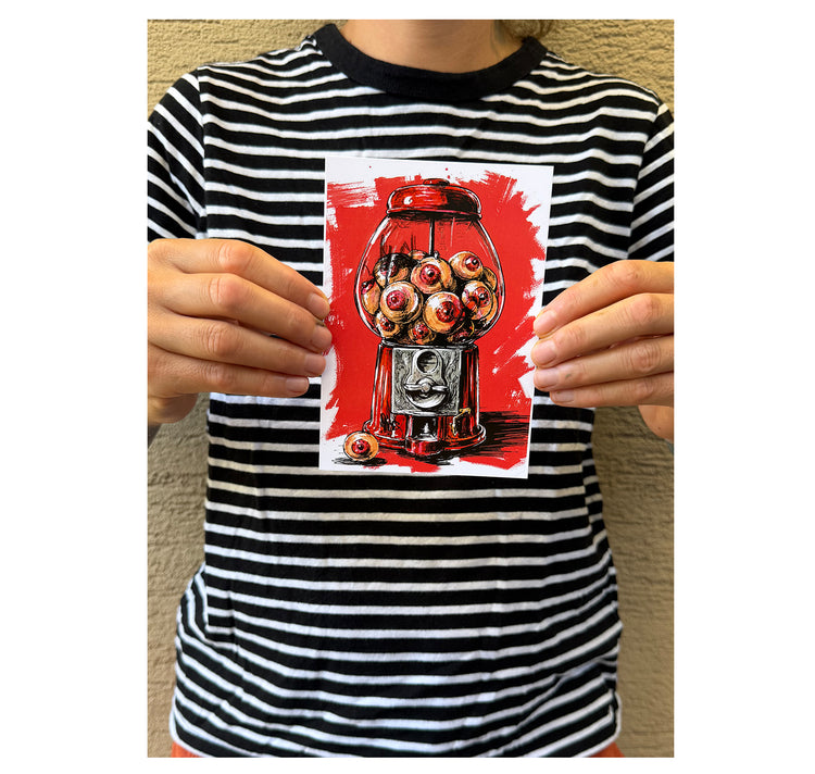 MYLLUA - Karte oder Plakat "Macht macht"