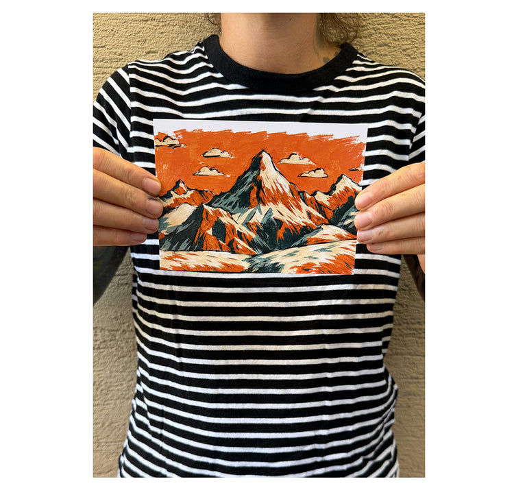 MYLLUA - Karte oder Plakat "Püppiberg"