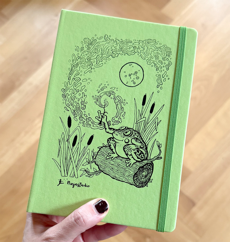 Ninjastudio - Skizzenbuch "Frosch"