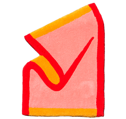 ELKANICO - Teppich "FOPLI" (Fragola)