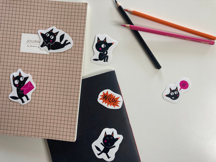 Giulia Martinelli - Sticker set "Pack of Wolves"