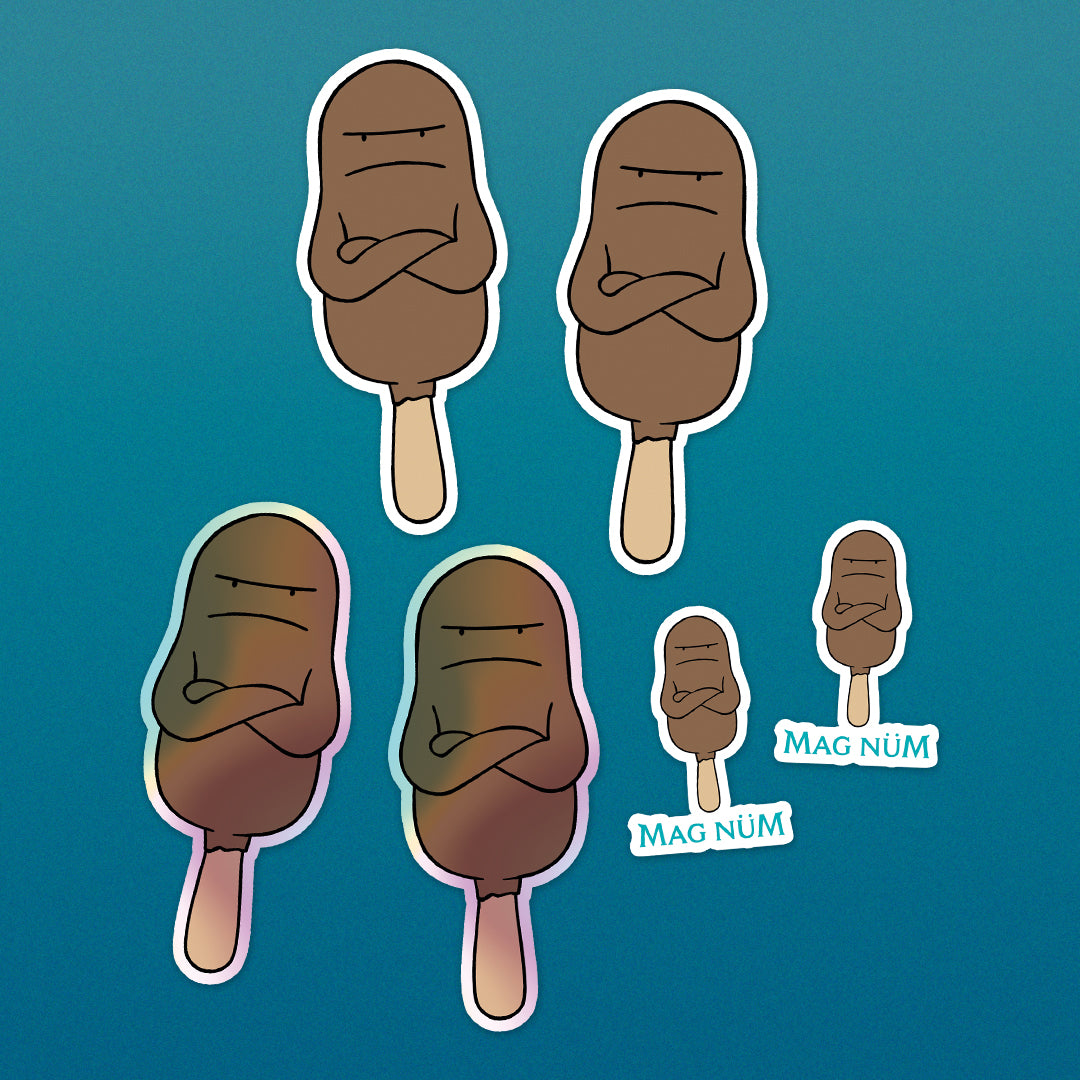 Olivier Samter - Sticker-Set "Mag nüm"