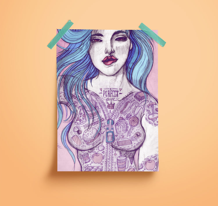 Pilar Contreras - Plakat "Perfect Fear"