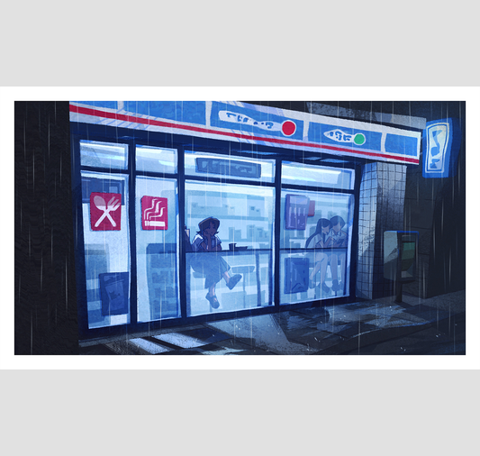 Pim Poli - Plakat "Convenience Store"