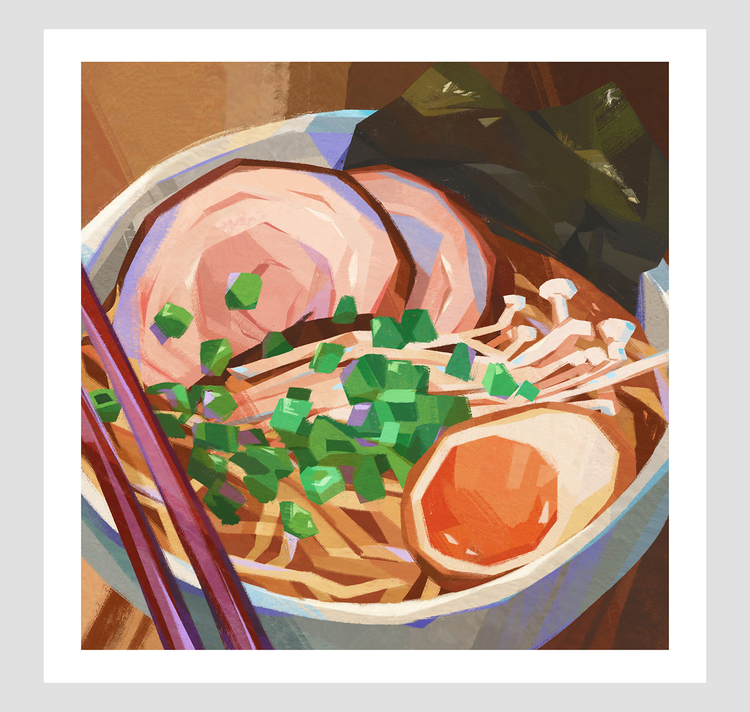 Pim Poli - Poster "Ramen"